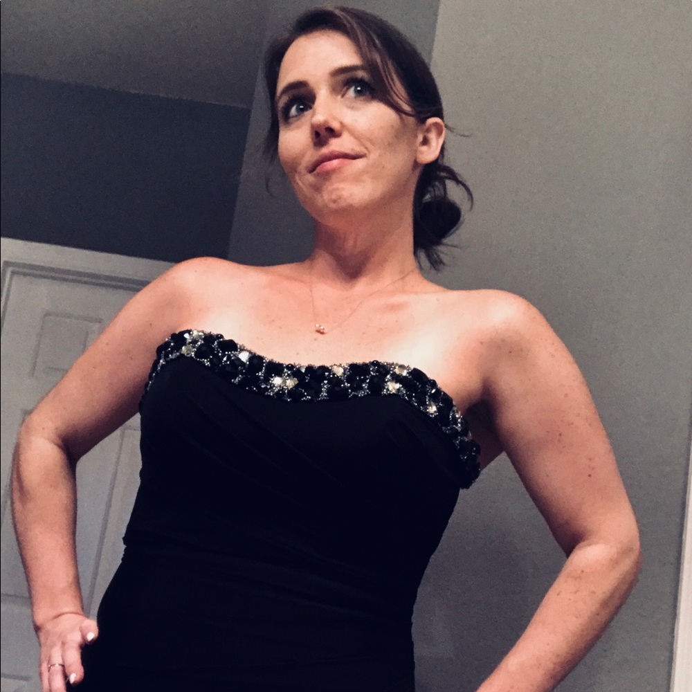 Alyce Paris Black Evening Gown